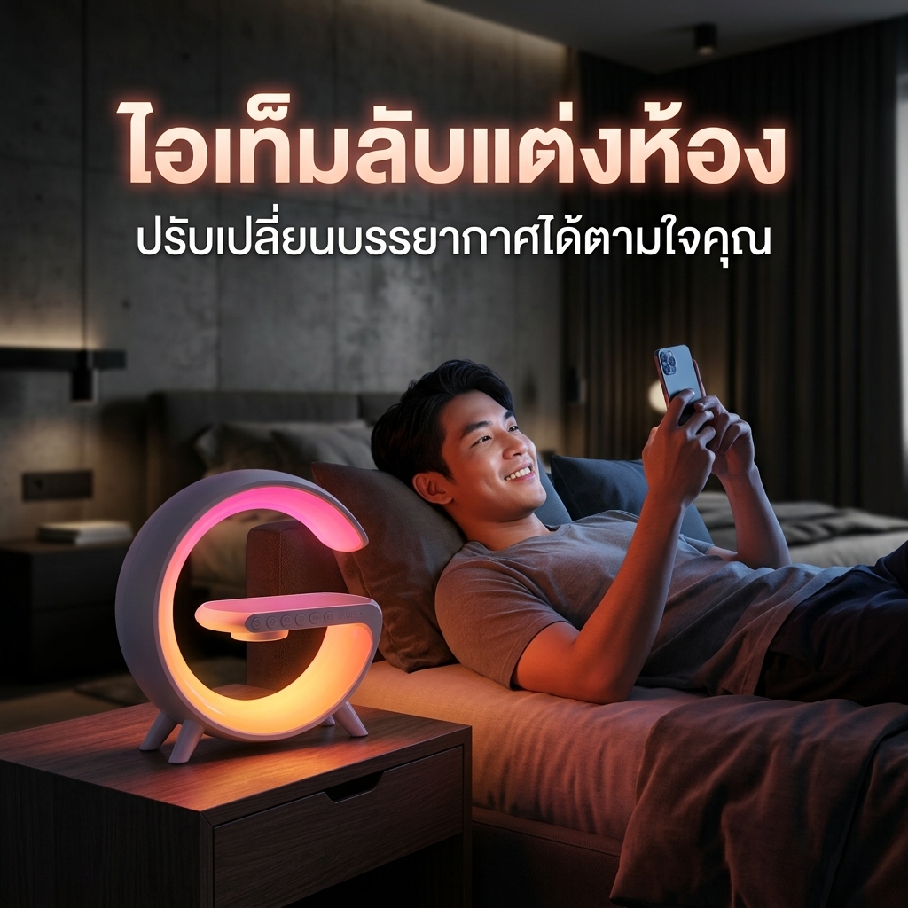 กำลังฮิต ลำโพงบลูทูธ ไร้สาย ชาร์จแบบได้สุด COOL รูปที่ 5