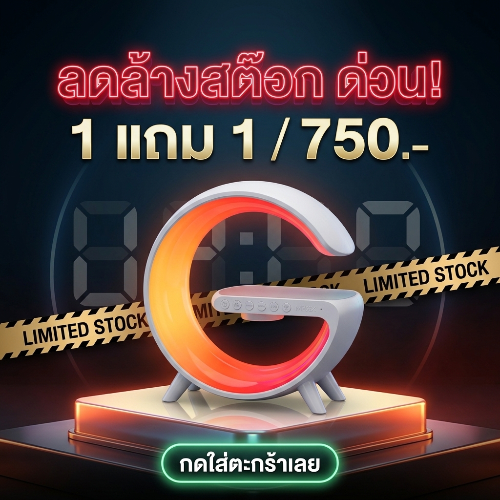 กำลังฮิต ลำโพงบลูทูธ ไร้สาย ชาร์จแบบได้สุด COOL รูปที่ 10