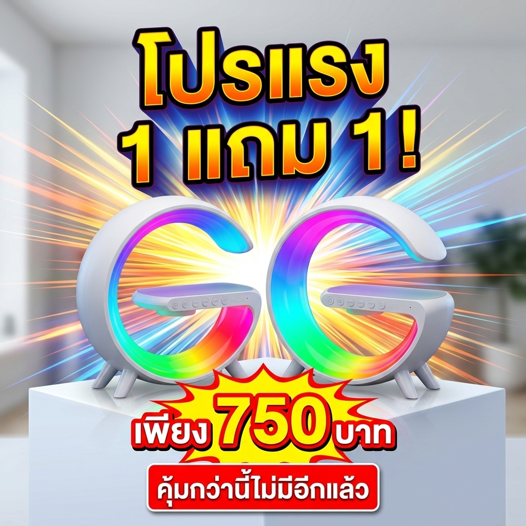 กำลังฮิต ลำโพงบลูทูธ ไร้สาย ชาร์จแบบได้สุด COOL รูปที่ 6