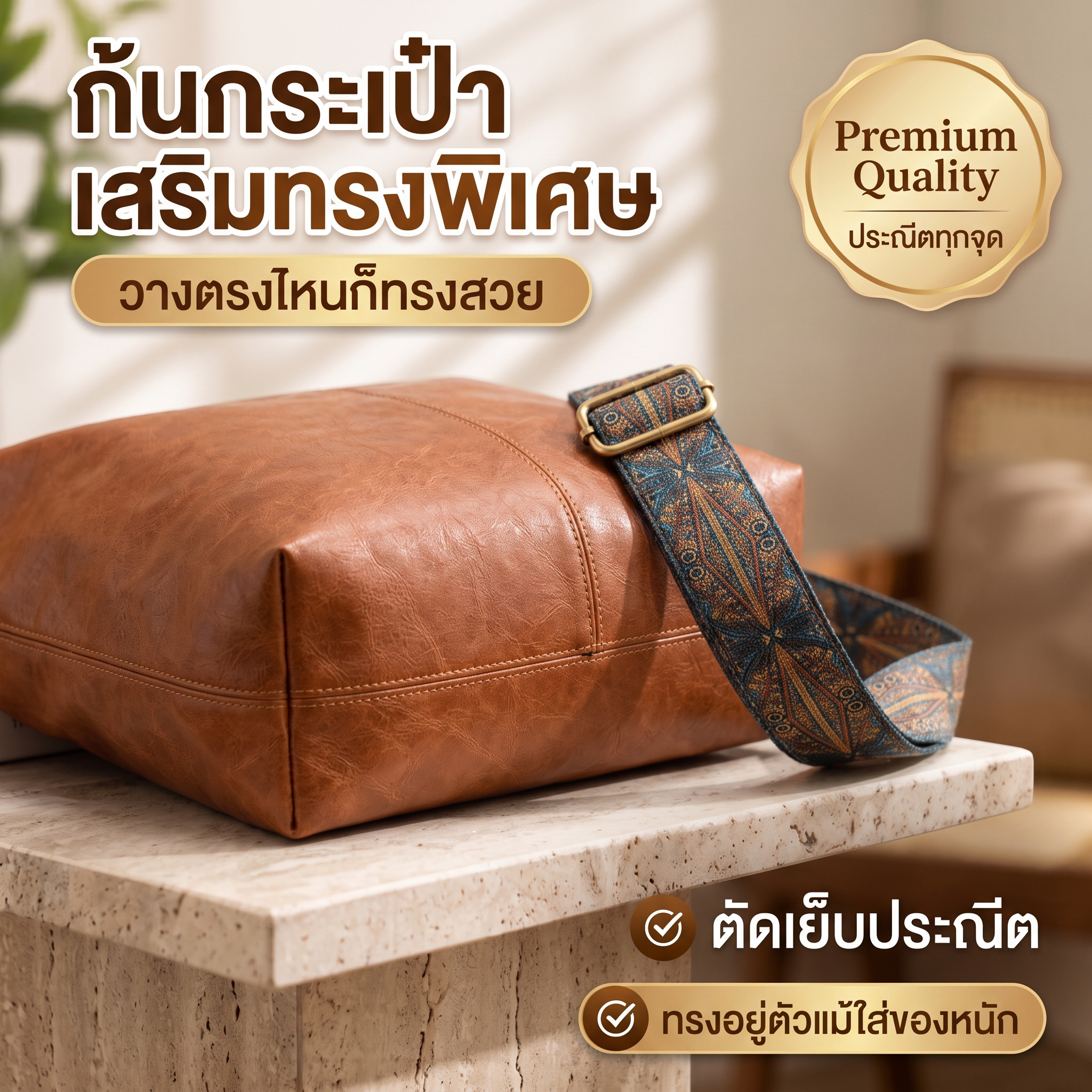 กระเป๋าหนังพรีเมียม Luxury Style รูปที่ 7