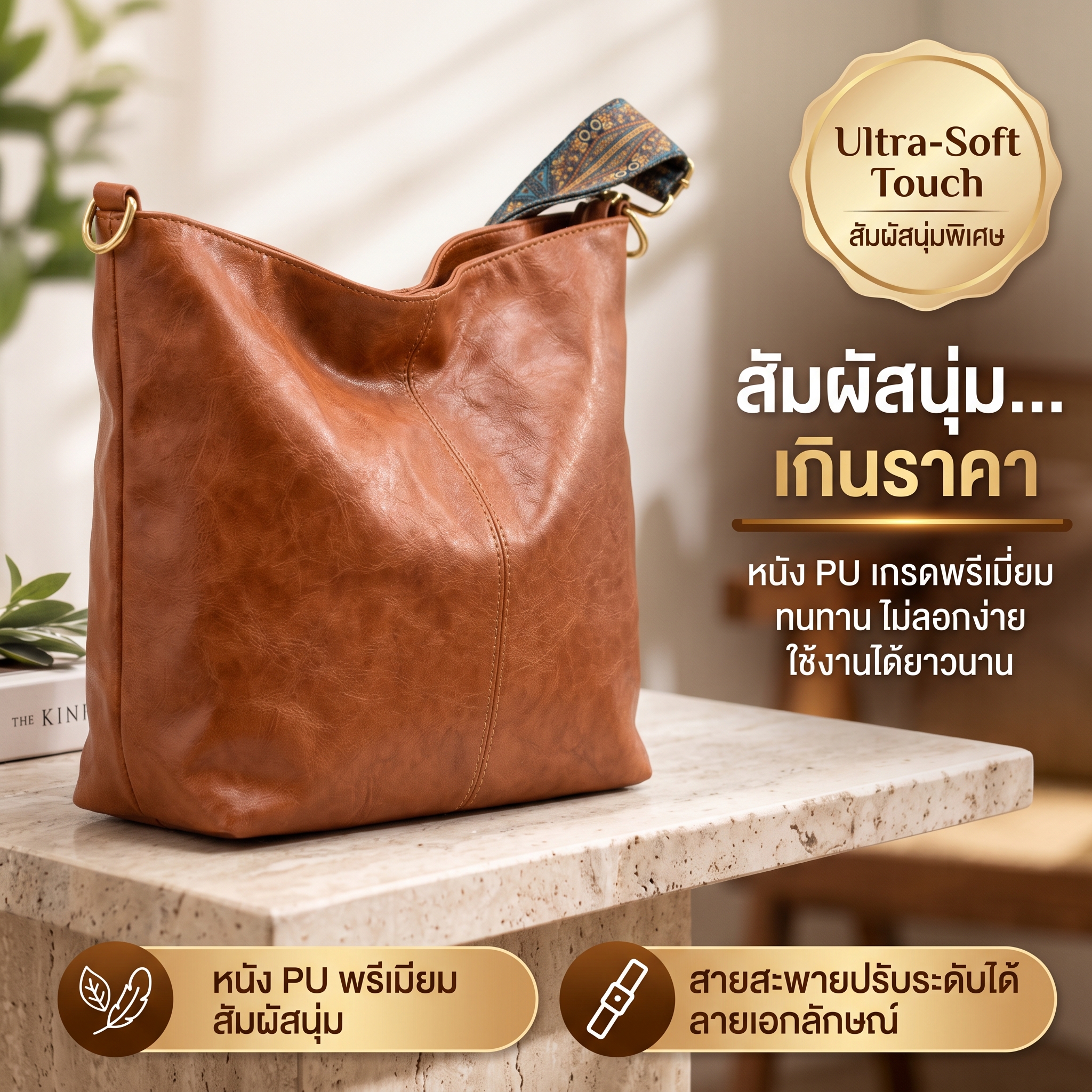 กระเป๋าหนังพรีเมียม Luxury Style รูปที่ 4